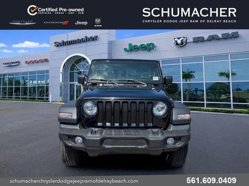 Black Clearcoat 2021 Jeep Wrangler Unlimited Sport