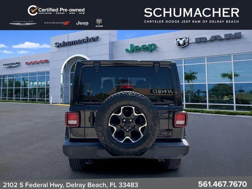 Black Clearcoat 2021 Jeep Wrangler Unlimited Sport