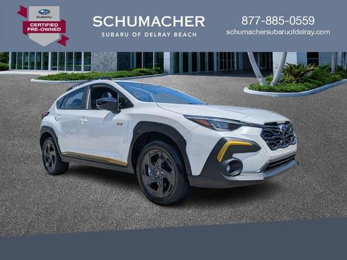 Crystal White Pearl 2025 Subaru Crosstrek Sport