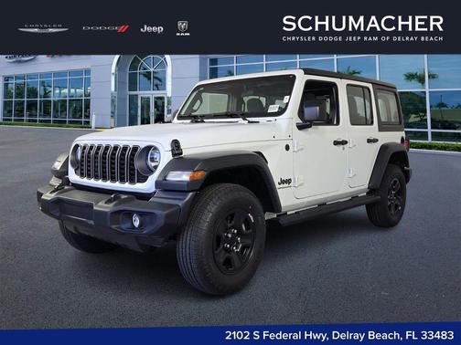 Bright White Clearcoat 2026 Jeep Wrangler Sport