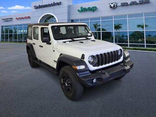 Bright White Clearcoat 2026 Jeep Wrangler Sport