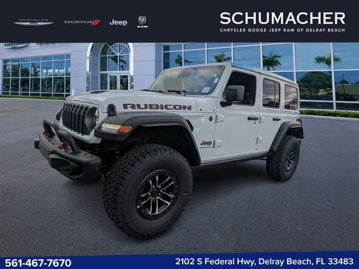 Bright White Clearcoat 2026 Jeep Wrangler Rubicon