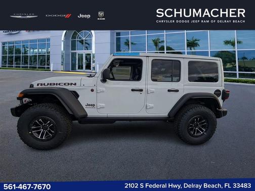 Bright White Clearcoat 2026 Jeep Wrangler Rubicon