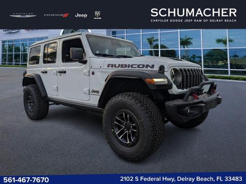 Bright White Clearcoat 2026 Jeep Wrangler Rubicon