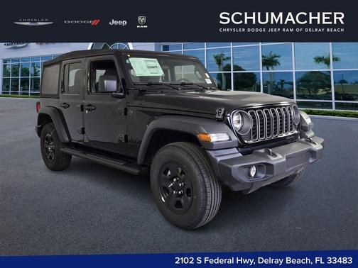 Black Clearcoat 2026 Jeep Wrangler Sport