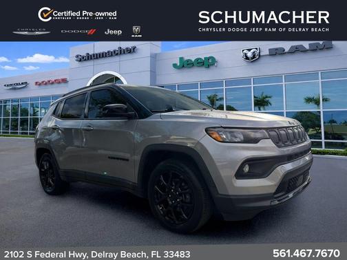 Billet Silver Metallic Clearcoat 2022 Jeep Compass Altitude