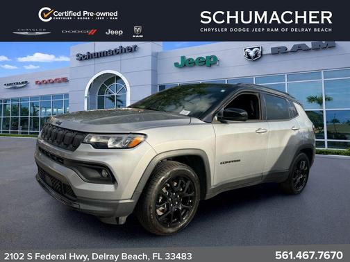 Billet Silver Metallic Clearcoat 2022 Jeep Compass Altitude