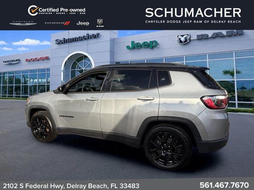 Billet Silver Metallic Clearcoat 2022 Jeep Compass Altitude