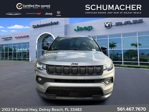 Billet Silver Metallic Clearcoat 2022 Jeep Compass Altitude