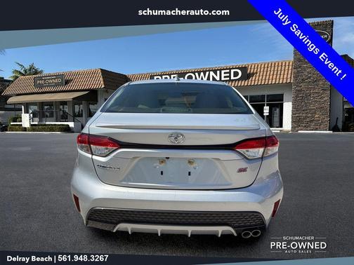 Classic Silver Metallic 2020 Toyota Corolla SE