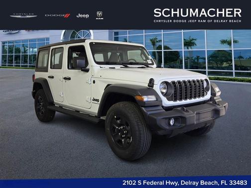 Bright White Clearcoat 2026 Jeep Wrangler Sport