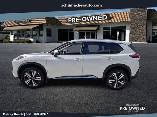 White 2021 Nissan Rogue SL