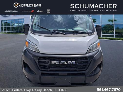 Bright White Clearcoat 2025 RAM ProMaster 3500 High Roof