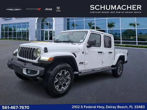 Bright White Clearcoat 2026 Jeep Gladiator Sport
