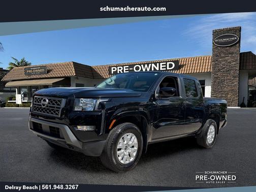 Black 2022 Nissan Frontier SV