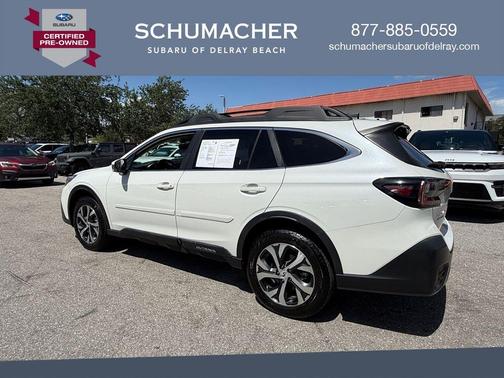 Crystal White Pearl 2021 Subaru Outback Limited