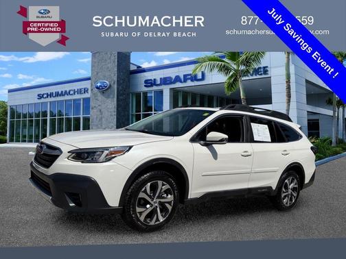 Crystal White Pearl 2021 Subaru Outback Limited