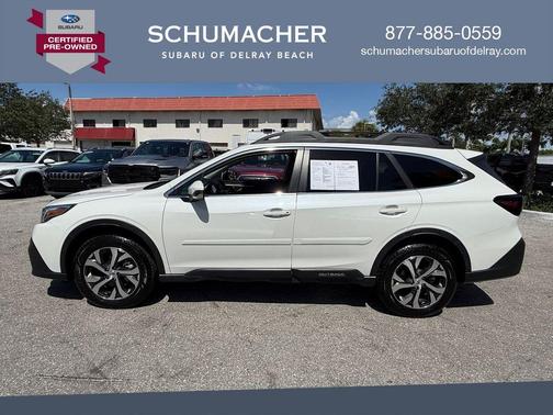 Crystal White Pearl 2021 Subaru Outback Limited
