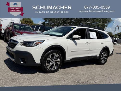 Crystal White Pearl 2021 Subaru Outback Limited