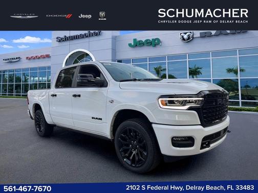 Bright White Clearcoat 2026 RAM 1500 Limited