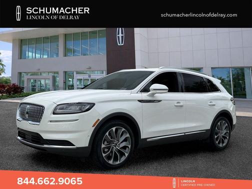 White Metallic 2023 Lincoln Nautilus Reserve