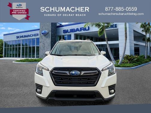 Crystal White Pearl 2023 Subaru Forester Limited