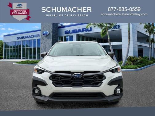 Crystal White Pearl 2024 Subaru Crosstrek Premium
