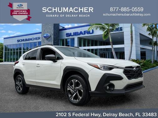 Crystal White Pearl 2024 Subaru Crosstrek Premium