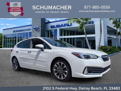 Crystal White Pearl 2023 Subaru Impreza Limited