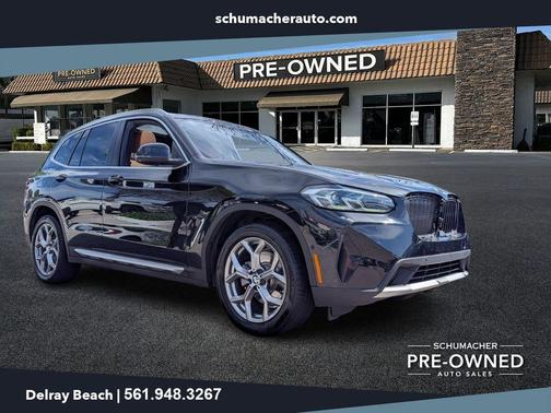 Black Sapphire Metallic 2024 BMW X3 sDrive30i