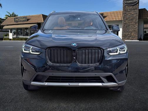 Black Sapphire Metallic 2024 BMW X3 sDrive30i