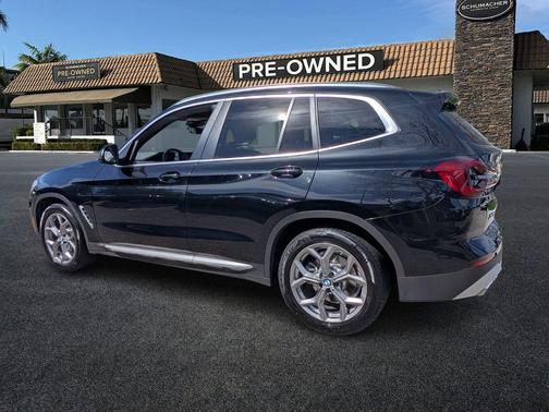 Black Sapphire Metallic 2024 BMW X3 sDrive30i