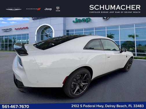 Bright White Clearcoat 2026 Dodge Charger Scat Pack