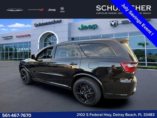 DB Black Crystal Clearcoat 2026 Dodge Durango GT Premium HEMI V8