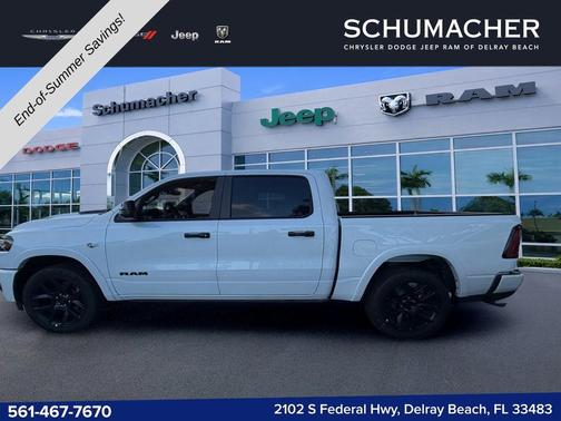 Ivory White 2026 RAM 1500 Laramie