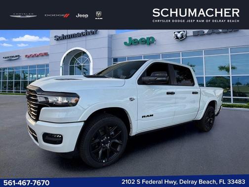 Ivory White 2026 RAM 1500 Laramie