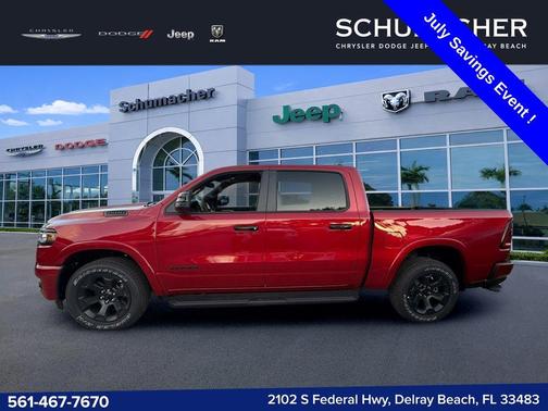 Molten Red Pearlcoat 2026 RAM 1500 Big Horn/Lone Star