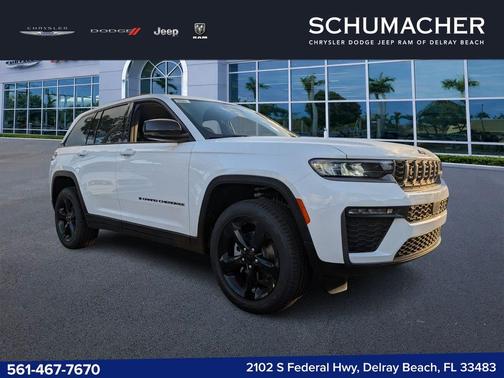 Bright White Clearcoat 2026 Jeep Grand Cherokee Limited
