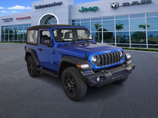 Hydro Blue Pearl 2026 Jeep Wrangler Sport