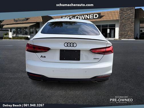Glacier White Metallic 2023 Audi A5 45 S line Premium Plus