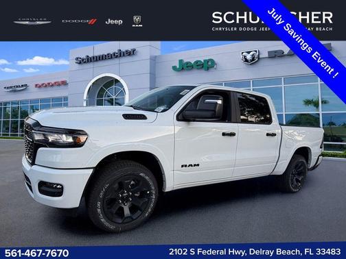 Bright White Clearcoat 2026 RAM 1500 Big Horn/Lone Star
