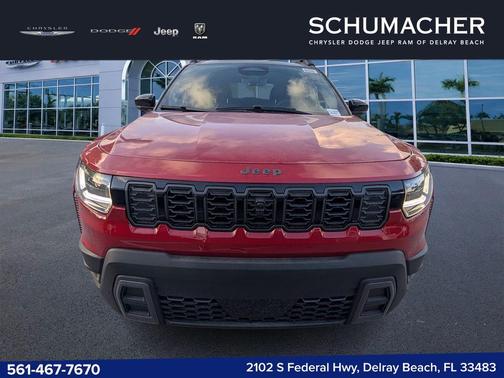 Red 2026 Jeep Cherokee Overland