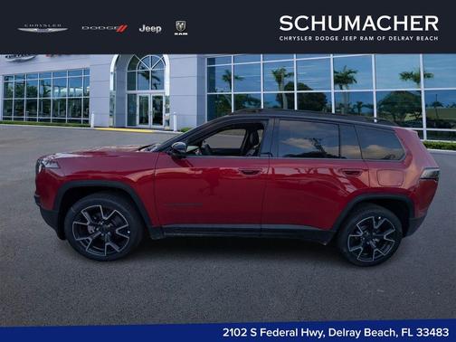 Red 2026 Jeep Cherokee Overland