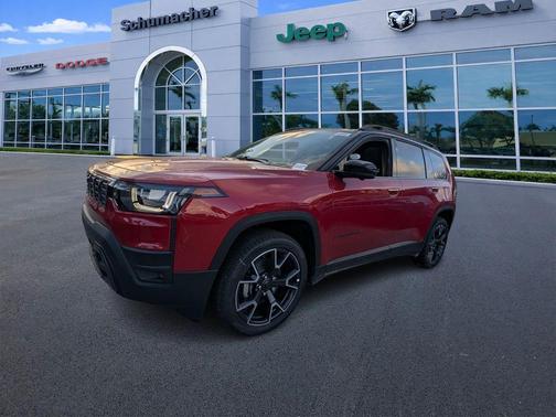 Red 2026 Jeep Cherokee Overland