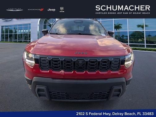 Red 2026 Jeep Cherokee Overland