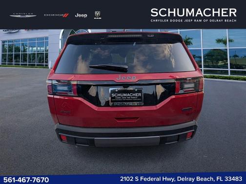 Red 2026 Jeep Cherokee Overland