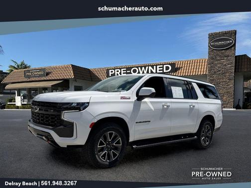 Summit White 2023 Chevrolet Suburban Z71
