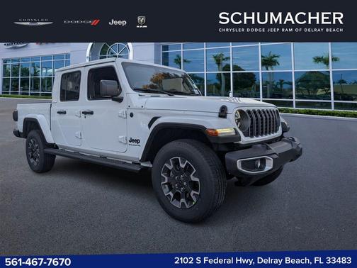 Bright White Clearcoat 2026 Jeep Gladiator Sport