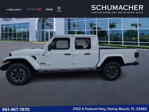 Bright White Clearcoat 2026 Jeep Gladiator Sport
