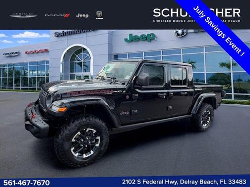 Black Clearcoat 2026 Jeep Gladiator Rubicon